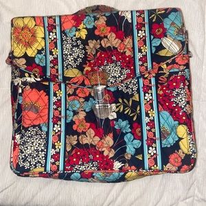 Vera Bradley briefcase for laptop and/or books.